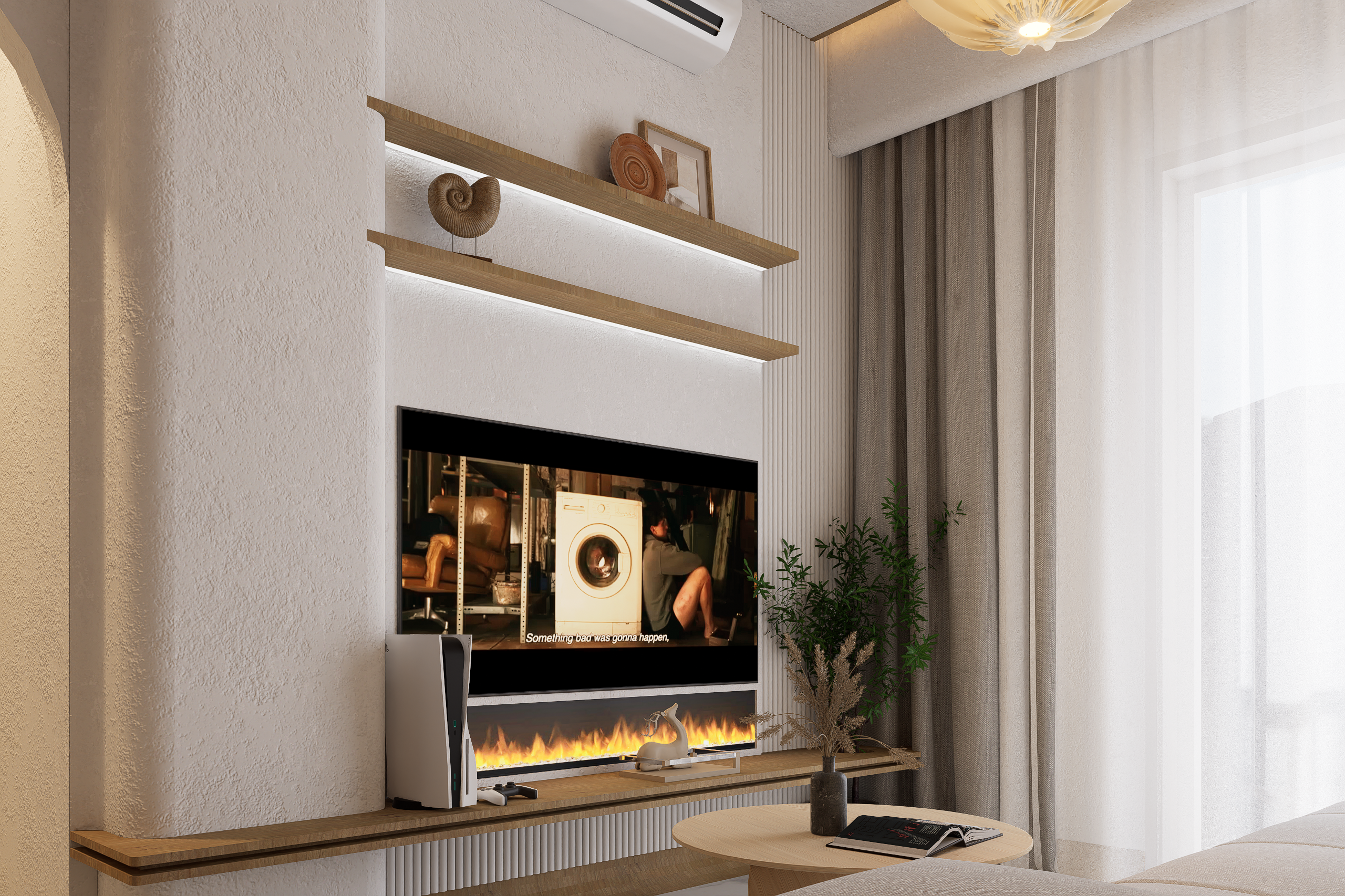 Alia, Mori Park media wall and lounge