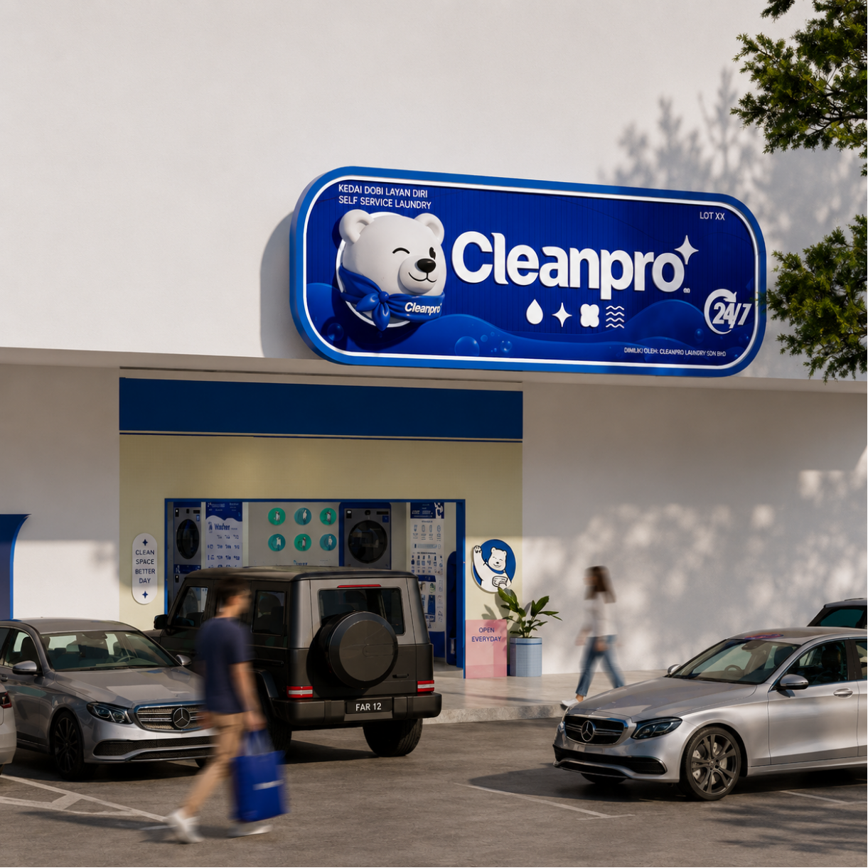 Cleanpro Laundry storefront