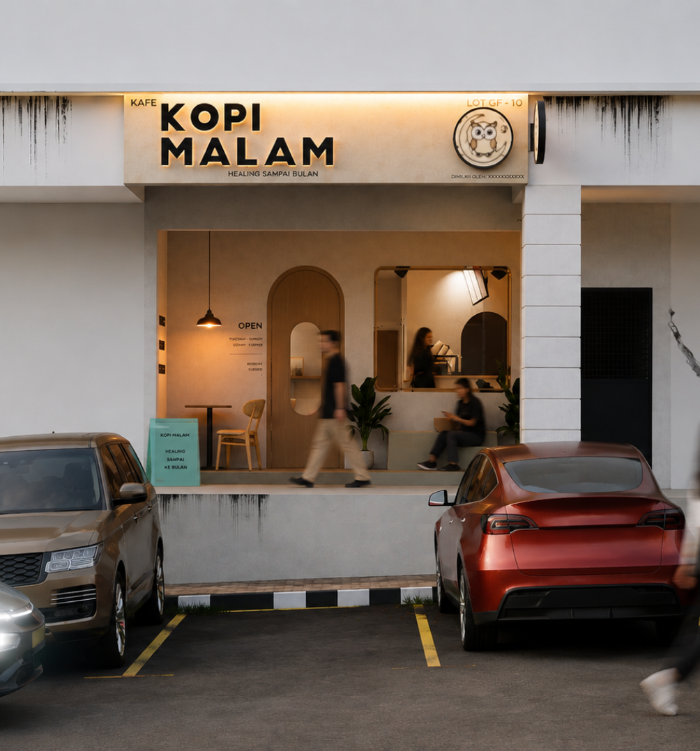 Kopi Malam café storefront